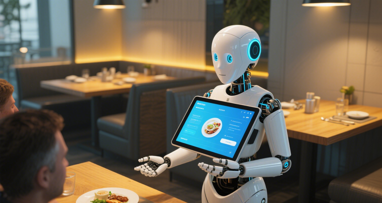 工業(yè)一體機(jī)在商用服務(wù)機(jī)器人設(shè)備中的應(yīng)用