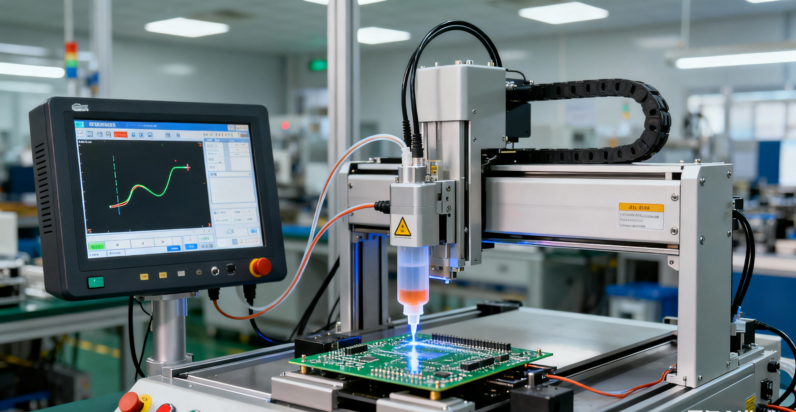工控一體機在點膠設備中的應用